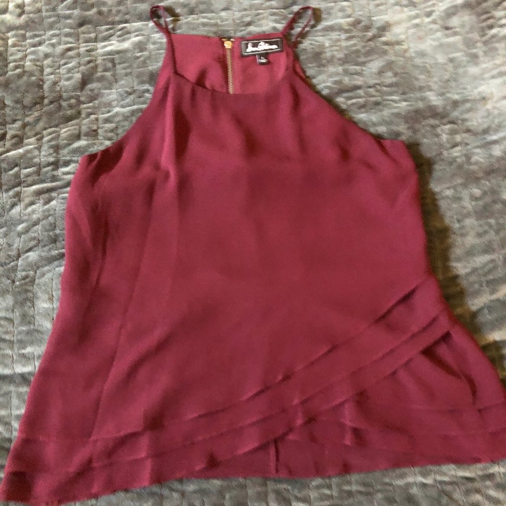 Maroon Blouse